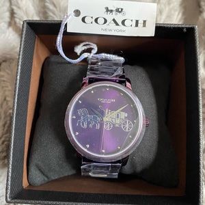 New Coach watch